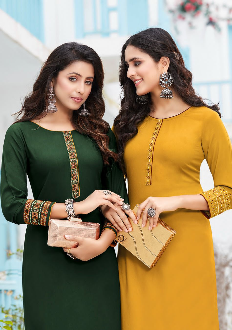 Serena vol 9 By Ladies Flavour 9001-9006 Designer Kurtis Catalog